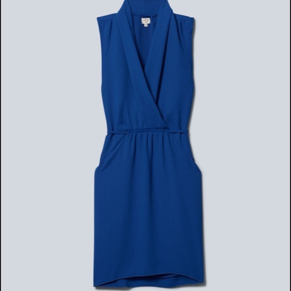 WILFRED Cobalt Blue Sabine Dress - Picture 10 of 11